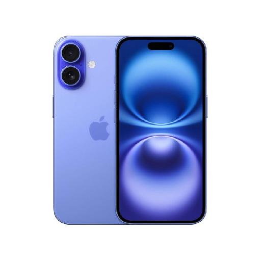 iPhone 16 128GB Factory Unlocked – Ultramarine, iOS 18, USB Type-C