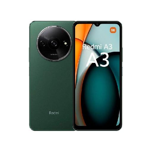 Xiaomi Redmi A3 64GB Smartphone – Forest Green, Xiaomi HyperOS, 6.71” Display