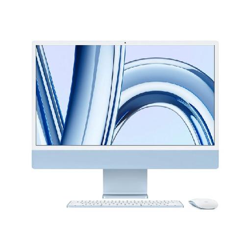 Apple iMac 24-inch (2024) – M4 Chip, 16GB Unified Memory, 512GB SSD, macOS – Blue
