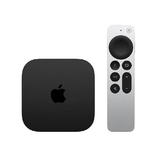 *Apple TV 4K (3rd Gen) 128GB – Black, Siri Remote, Wi-Fi + Ethernet, 4K Resolution