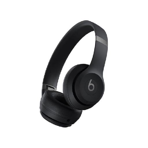 Beats Solo 4 Wireless Bluetooth Headphones – Matte Black, On-Ear Design, 50-Hour Battery