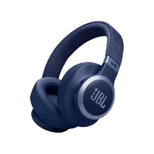 JBL Live 770NC Wireless Over-Ear Headphones – Blue, Bluetooth V5.3, 65-Hour Battery, True Adaptive Noise Cancelling