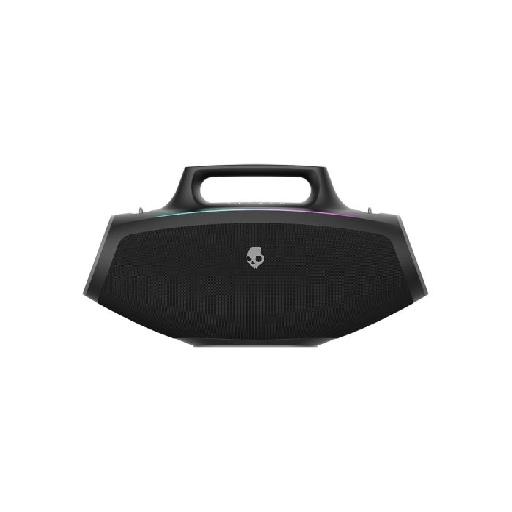 Skullcandy Barrel Wireless Bluetooth Speaker – Black – Portable Waterproof Bluetooth Speaker with LED Light Show