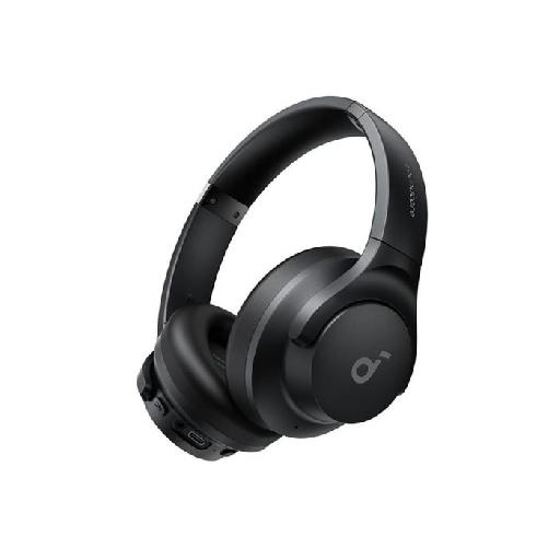 Soundcore by Anker Q20i Hybrid Active Noise Cancelling Wireless Headphones – Black – Over-Ear Bluetooth Headphones with 40-Hour Battery Life