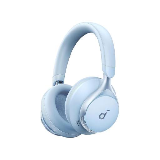 Soundcore by Anker Space One Active Noise Cancelling Wireless Headphones – Sky Blue – Hi-Res Bluetooth Headphones with LDAC, Smart Detection & 40H ANC Playtime