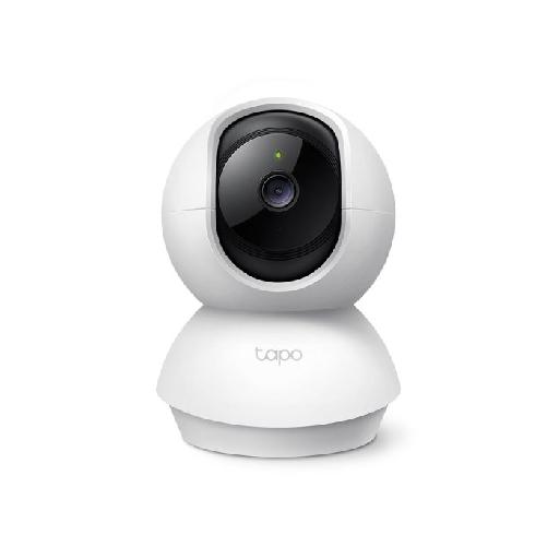TP-Link Tapo C220 Pan/Tilt AI Wi-Fi Security Camera – 2K QHD, Night Vision, Motion Tracking, Two-Way Audio – White