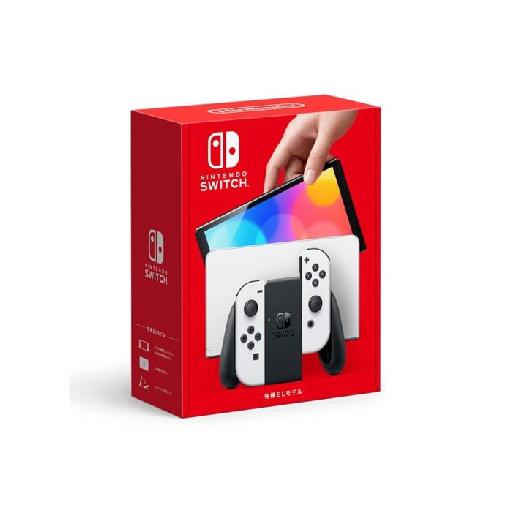 Nintendo Switch OLED 64GB Console – White | 7-inch OLED Display, Joy-Con Controllers, Dock, High-Speed HDMI