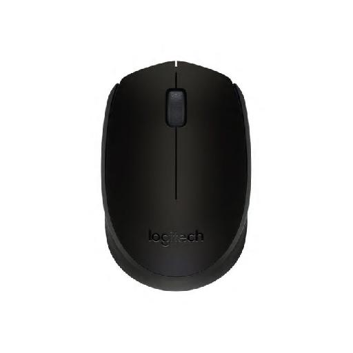 Logitech M171 Wireless Mouse – Black, USB Receiver, Smooth Optical Tracking