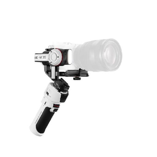 Zhiyun Crane M3S Handheld 3-Axis Camera Gimbal Stabilizer – White, LED Fill Light, Mirrorless & Action Camera Support