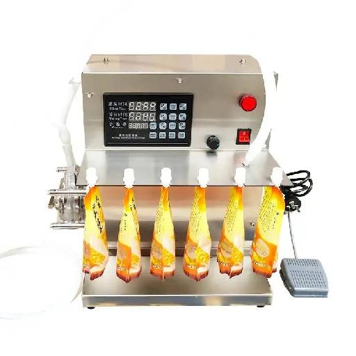 Small Semi-Automatic 8L Peristaltic Pump Filling Machine – Ideal for Yoghurt, Bean Paste & Liquids
