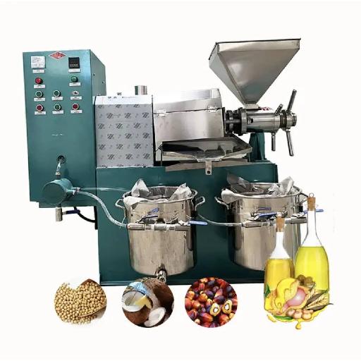 Oil Press With Filters Peanut Palm Oil Commercial Oil Making Machine