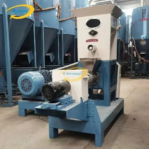 Floating Fish Feed Pellet Mill Making Extruder Machine Animal Fish Pet Food Processing Machines