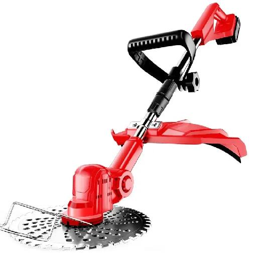 Electric Trimmer Brush Cutter 21V Lithium Battery Cordless Grass & Bush Cutter