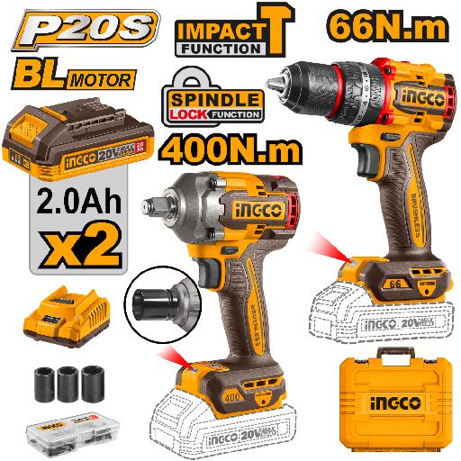 Heimwerker Ghana – 20V Lithium-Ion Cordless 2 Pieces Combo Kit – CKLI20275