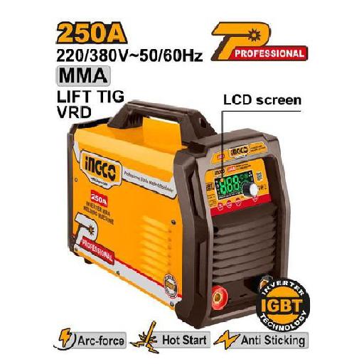 Heimwerker Ghana – 250A Inverter MMA/TIG Lift Welding Machine – ING-MMA25079