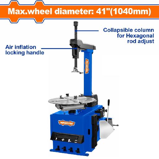Heimwerker Ghana – 0.75KW / 41" Full Automatic Car Tire Changer – WTK2A41