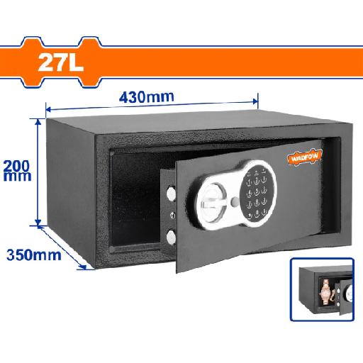 Heimwerker Ghana – 27 Liters Electronic Security Safety Box Vault – WEB1535