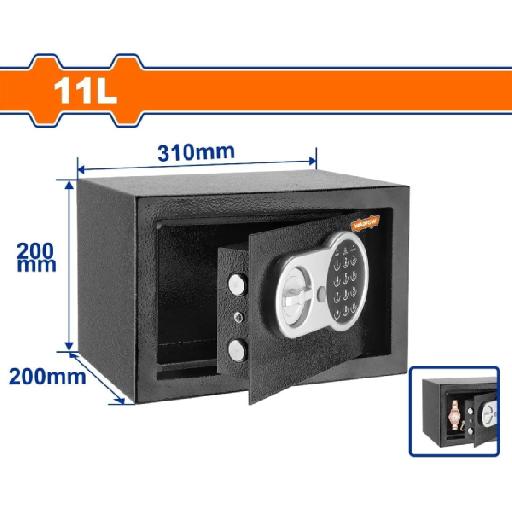 Heimwerker Ghana – 11 Liters Electronic Security Safety Box Vault – WEB1520