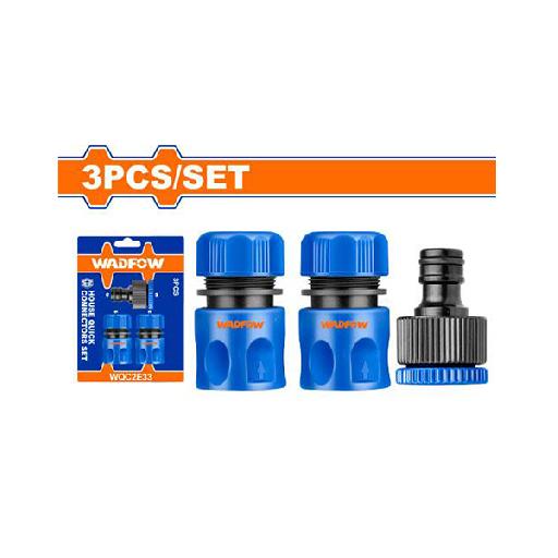 Heimwerker Ghana – 3 Pieces Hose Quick Connectors Set – WQC2E33