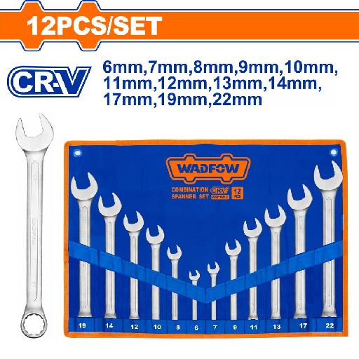 Heimwerker Ghana – 12 Pcs Combination Spanner Set – WSP1M12