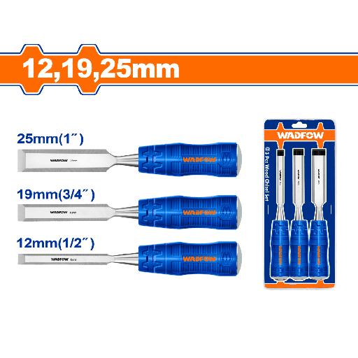 Heimwerker Ghana – 3 Pieces Wood Chisel Set – WWC2203