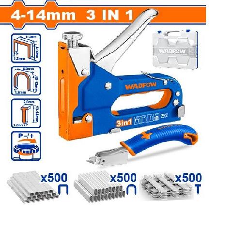 Heimwerker Ghana – 3-in-1 Staple Gun Tacker Set 4–14mm with Staple Remover – WGU4B06