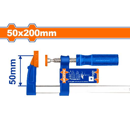 Heimwerker Ghana – 50x200mm F-Clamp with Plastic Handle – WCP2152