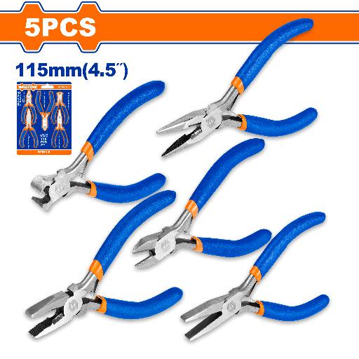 Heimwerker Ghana – 5 Pieces Mini Plier Set – WPS1615
