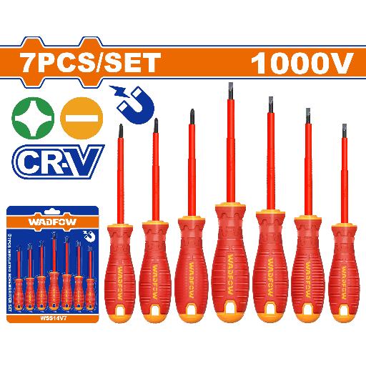 Heimwerker Ghana – 7 Pcs Insulated Screwdriver Set – WSS7407