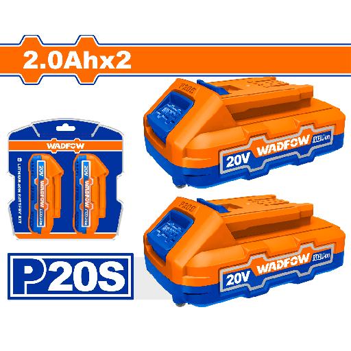 Heimwerker Ghana – 2Pcs 2Ah (20V) Battery Pack – WOS240682