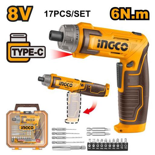 Heimwerker Ghana – 6Nm 8V Lithium-Ion Cordless Screwdriver – CSDLI08025