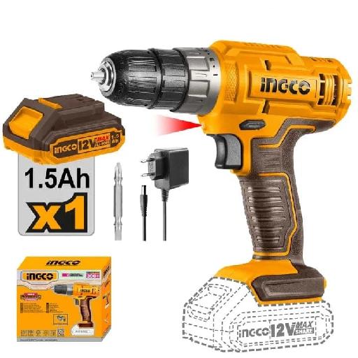 Heimwerker Ghana – 12V Lithium-Ion Cordless Hammer Impact Drill with 2-Speed Gear – CIDLI1228