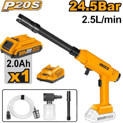 Heimwerker Ghana – 24.8 Bar Cordless Pressure Washer – CPWLI20362