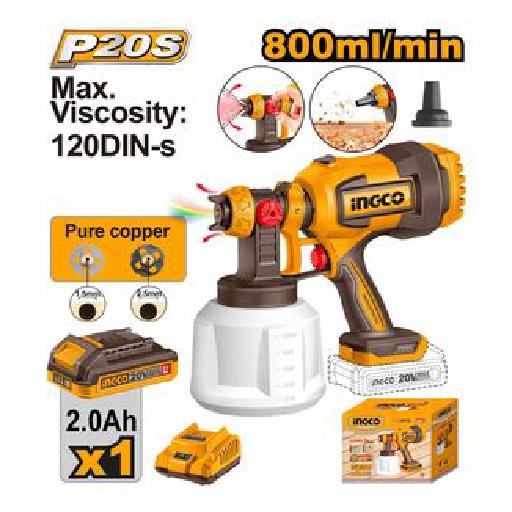 Heimwerker Ghana – 20V 800L/Min Cordless Spray Gun – CSGLI20042