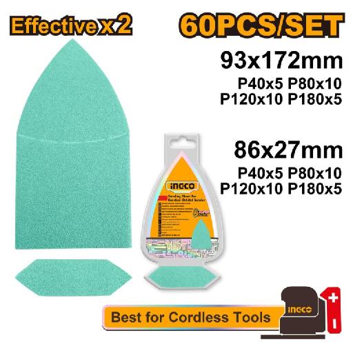 Heimwerker Ghana – 60PCS Sanding Sheet – AKTS938660