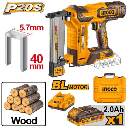 Heimwerker Ghana – K10~K40 Cordless BL Crown Stapler Nailer Kit – CCSNLI6008