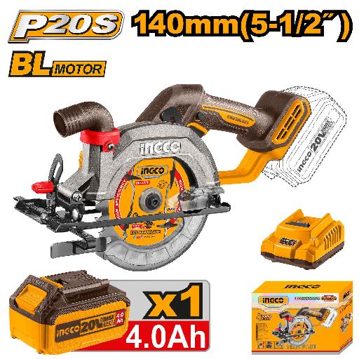 Heimwerker Ghana – 140MM Cordless Lithium-Ion Circular Saw with Brushless Motor – CSLI14021