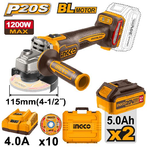 Heimwerker Ghana – 115mm Brushless Cordless Angle Grinder – CAGLI2211532