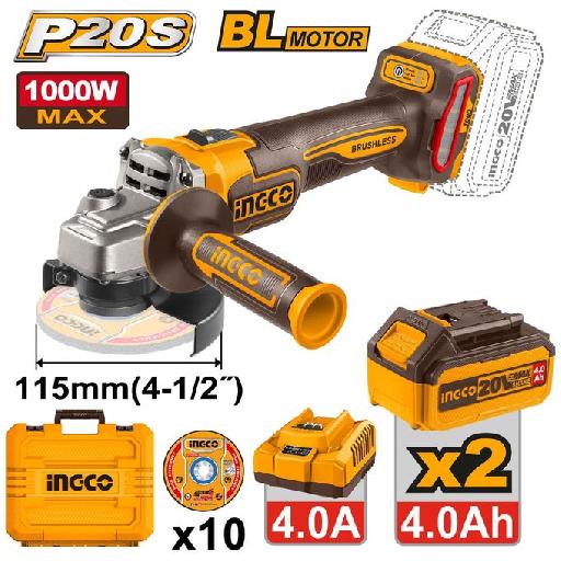 Heimwerker Ghana – 115mm Brushless Cordless Angle Grinder – CAGLI271532