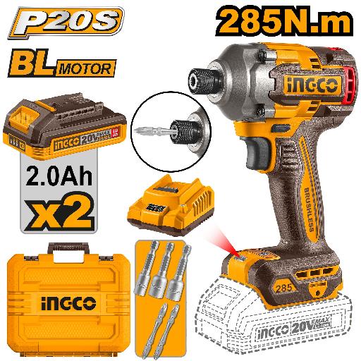 Heimwerker Ghana – 285Nm Brushless Cordless Impact Driver – CIRLI2028