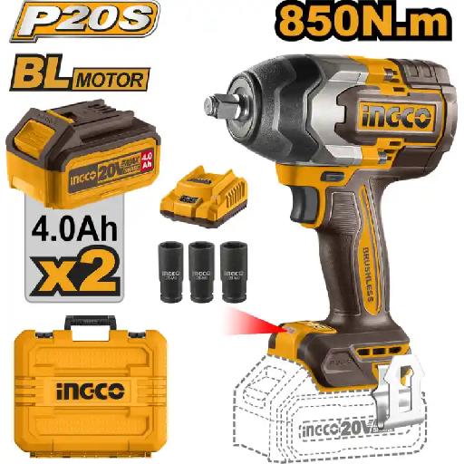 Heimwerker Ghana – 850Nm 1/2" Lithium-Ion Cordless Impact Wrench – CIWLI2085