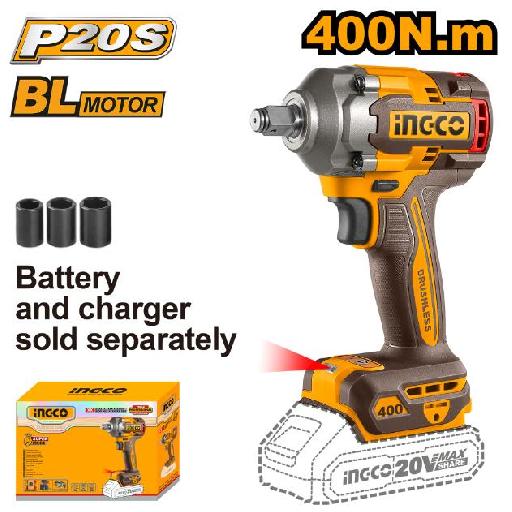 Heimwerker Ghana – 400Nm 1/2" Lithium-Ion Cordless Impact Wrench – CIWLI20401