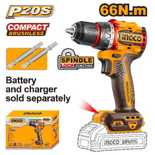 Heimwerker Ghana – 66Nm Compact Brushless Cordless Drill – CDLI206681