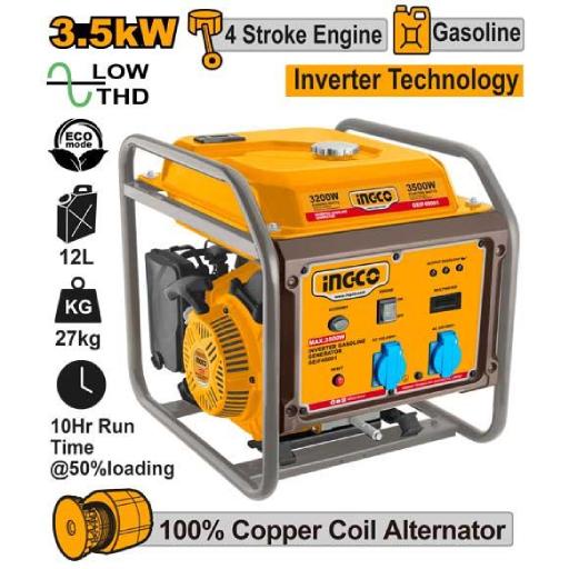 Heimwerker Ghana – 3.5KW Inverter Open-Frame Gasoline Generator – GEIF40001