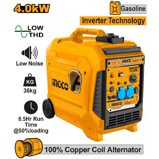 Heimwerker Ghana – 4.0KW Inverter Silent Gasoline Generator – GEI47506E