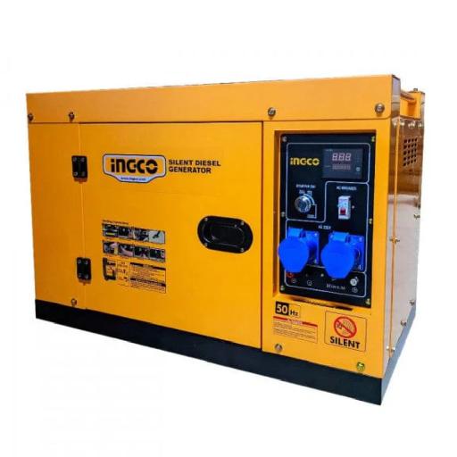 Heimwerker Ghana – 6.5KW Ingco Silent Single Phase Diesel Generator – GSE65001