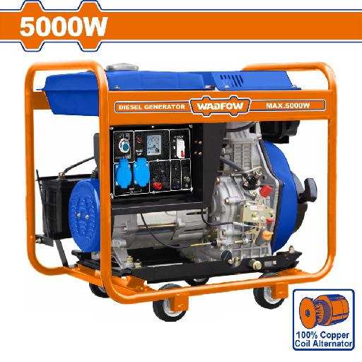 Heimwerker Ghana – Wadfow 5000W Diesel Generator Single Phase – WDG1A50