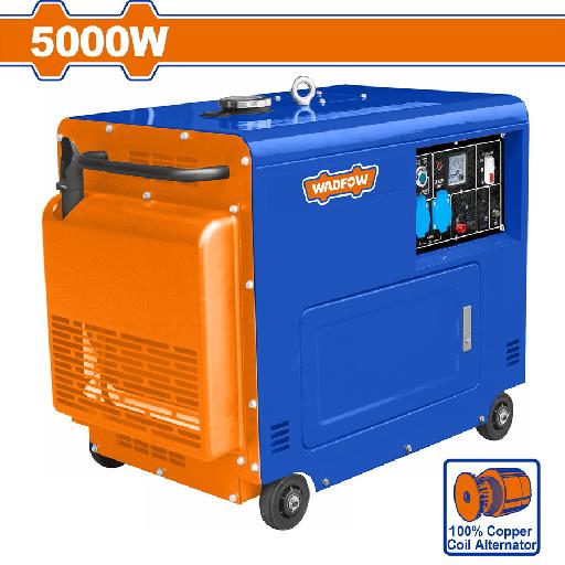 Heimwerker Ghana – 5000W WADFOW Silent Diesel Generator – WDG2A50