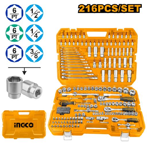 Heimwerker Ghana – 216 pcs Combination Tools Set – HKTHP22161