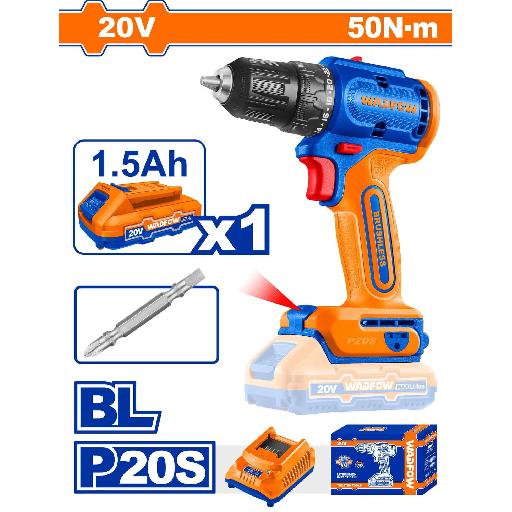 Heimwerker Ghana – 50Nm Cordless Brushless Drill – WCDP5521